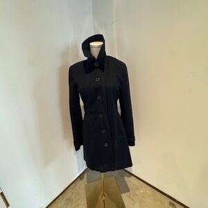 Jacob Women's Black Trench Coat